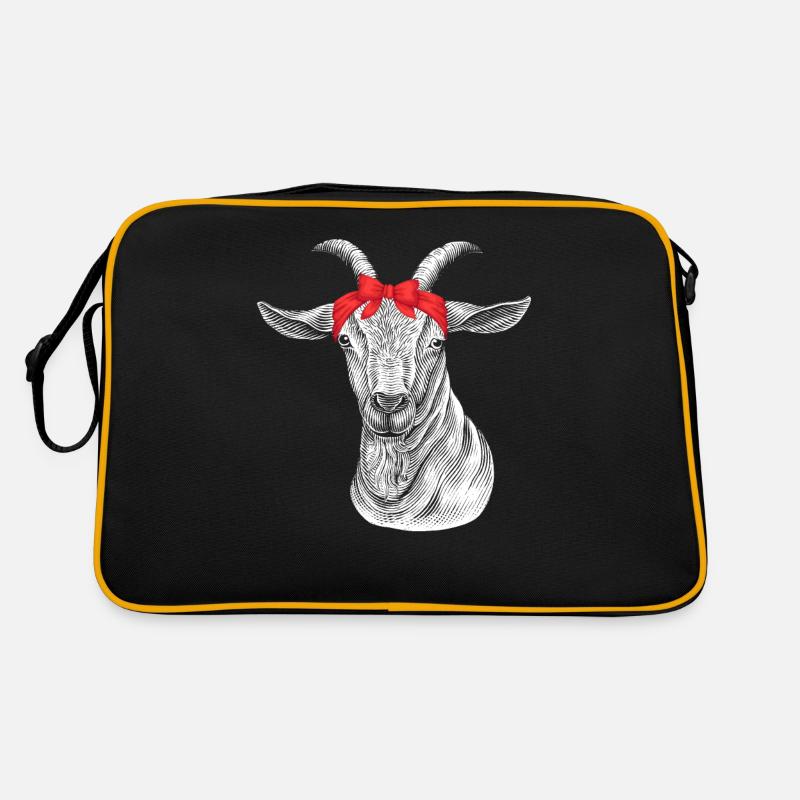 Goat Goat Goats Retro Bag