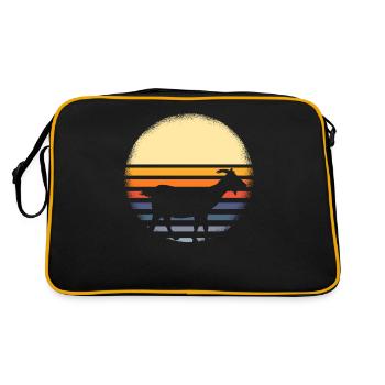Chèvre rétro Chèvre Chèvre - Sac Retro - noir/or - Dos