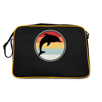 Dolfijn - Sac Retro - noir/or - Dos