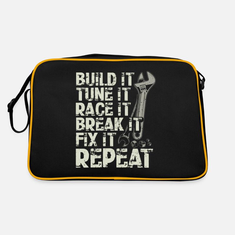 Build It Tune Race Break Fix Répéter la durée de vie de Sac Retro