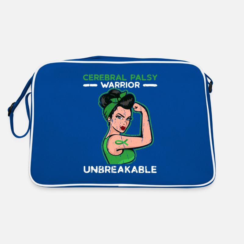 Cerebral Palsy Warrior Unbreakable - Cerebral Retro Bag