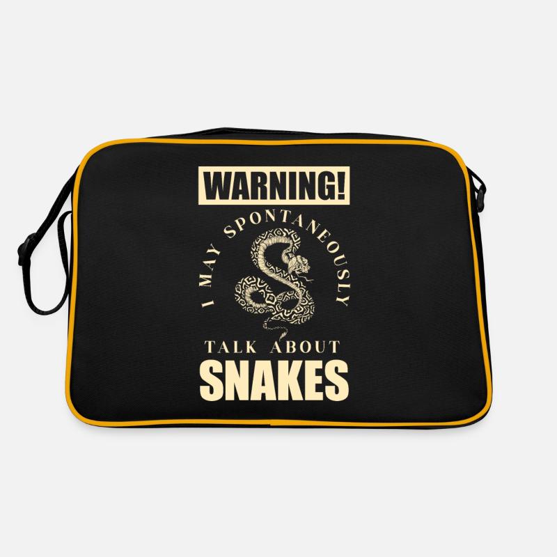 Snake Snake Snake Retro Bag