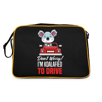 Driver's License Passed Gift - Retro Bag - black/gold - Back