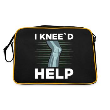 I Knee'd Help Surgery Knee Replacement Recovery - Sac Retro - noir/or - Dos