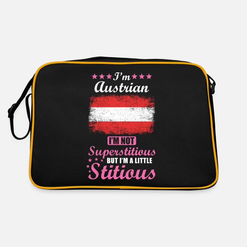 Autrichienne Mme Superstitious Stitious Sac Retro