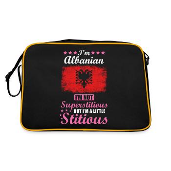 Albanian Mrs. Superstitious Stitious - Retro Bag - black/gold - Back