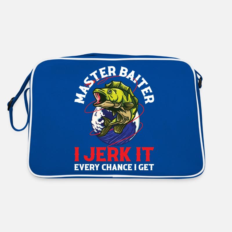 Master Baiter Fishing Gift Retro Bag