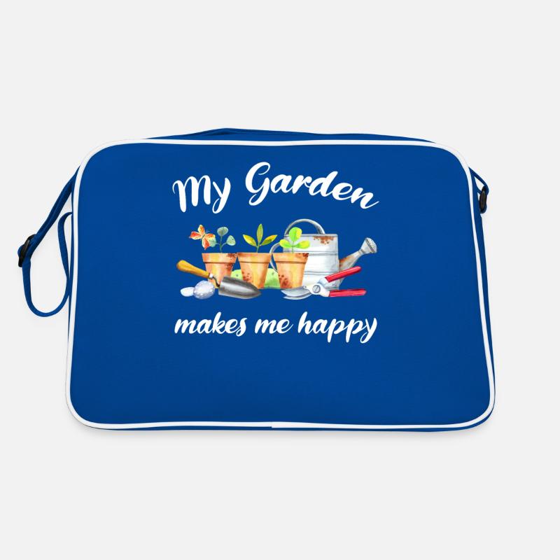 Garten Spruch Gärtner Hobbygärtner Geschenkidee Retro Tasche