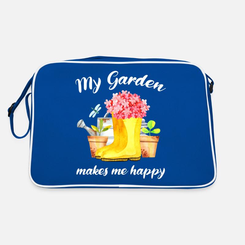 Garten Spruch Gärtner Hobbygärtner Geschenkidee Retro Tasche