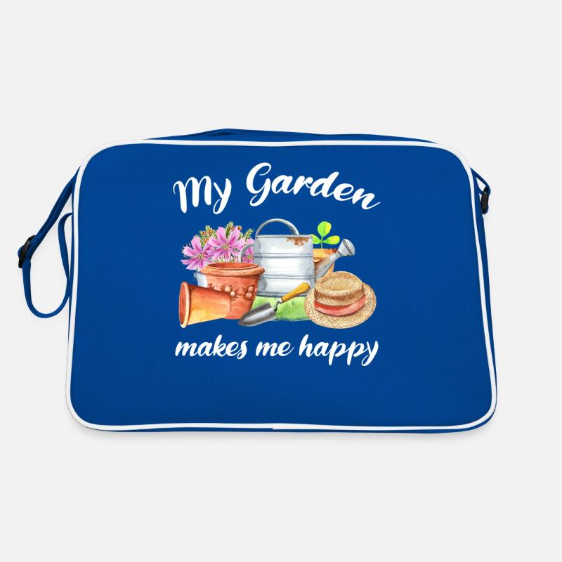 Garten Spruch Gärtner Hobbygärtner Geschenkidee Retro Tasche