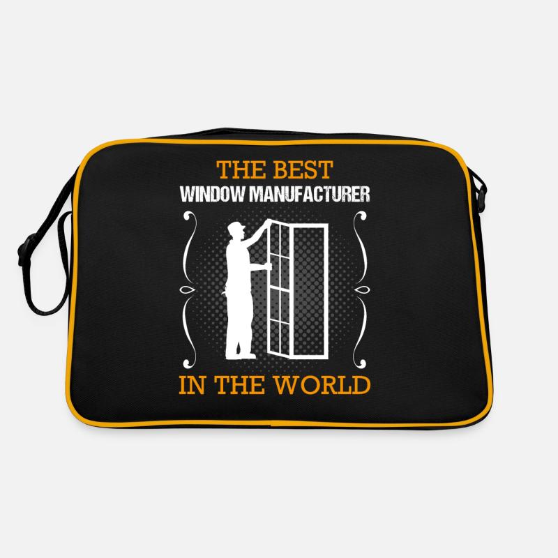 Window maker Profession Training Craftsman Gift Retro Bag