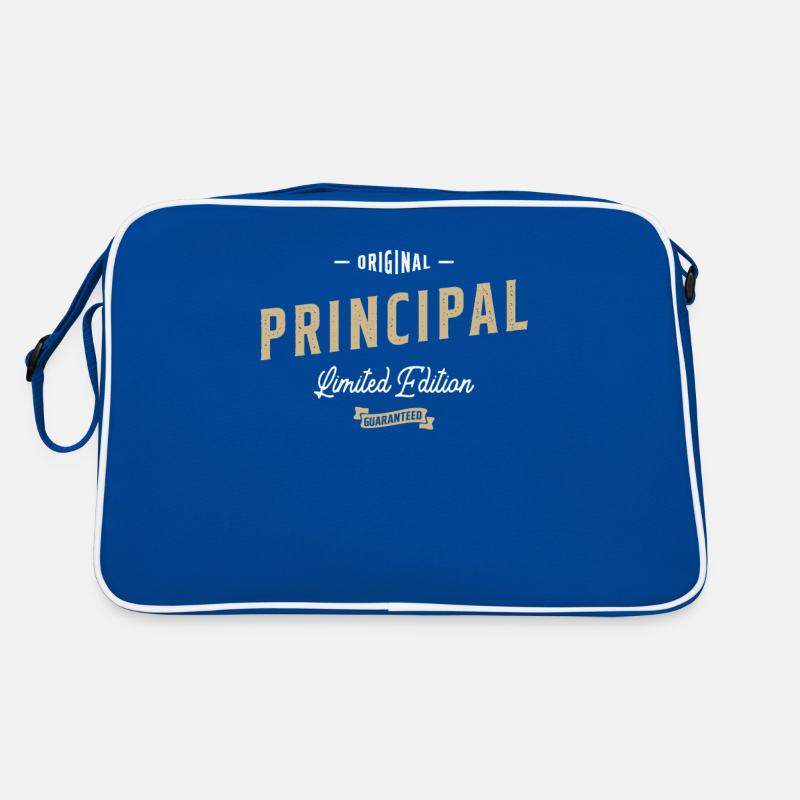 Principal Funny Berufsbezeichnung Beruf Geburtstag Retro Tasche