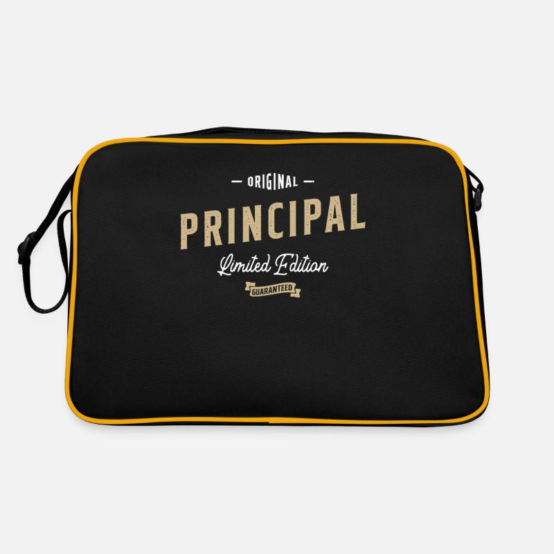 Principal Funny Berufsbezeichnung Beruf Geburtstag Retro Tasche