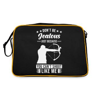 Tir à l’arc Archer - Sac Retro - noir/or - Dos