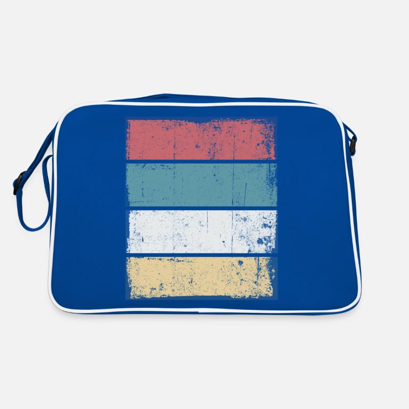 Rétro Arrière-plan Sunset Grunge Sac Retro