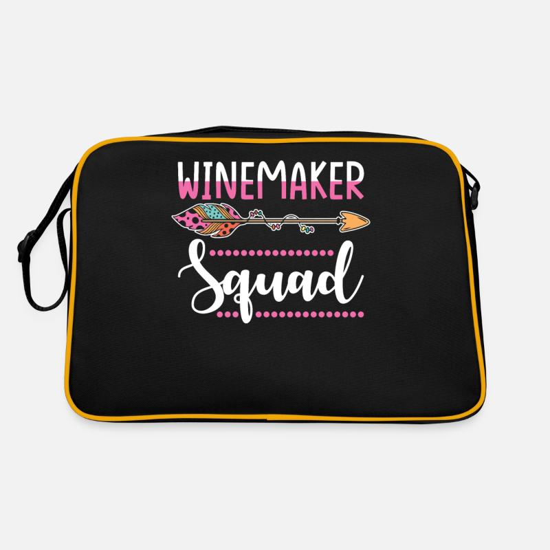 Winzerin Weinanbau Weingut Team Retro Tasche