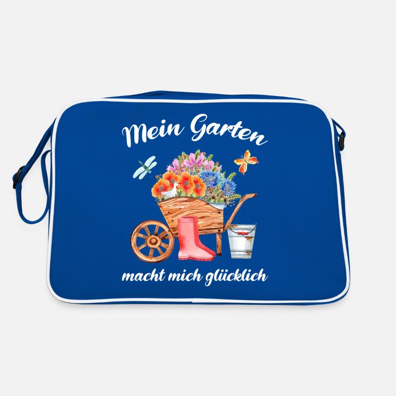 Garten Spruch Gärtner Hobbygärtner Geschenkidee Retro Tasche