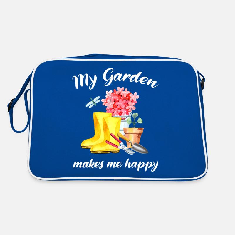 Garten Spruch Gärtner Hobbygärtner Geschenkidee Retro Tasche