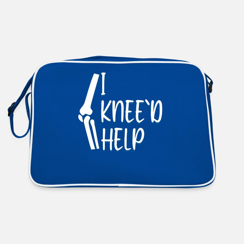 I Knee'd Help Surgery Knee Replacement Recovery Retro Tasche