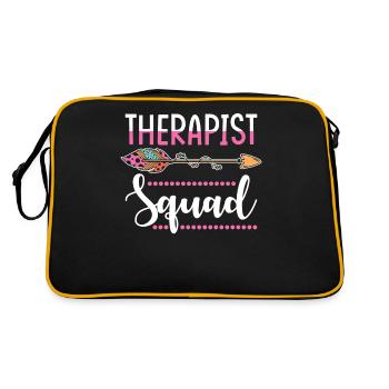 Therapist Group Women - Retro Bag - black/gold - Back