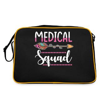 Medical Group Women - Retro Bag - black/gold - Back