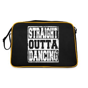Danser en disant drôle - Sac Retro - noir/or - Dos