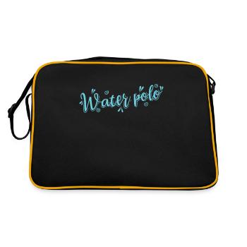 Water Polo Water Pool Water Polo Sports - Retro Bag - black/gold - Back