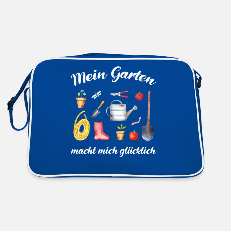 Garten Spruch Gärtner Hobbygärtner Geschenkidee Retro Tasche