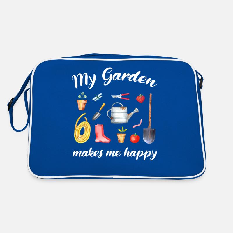 Garten Spruch Gärtner Hobbygärtner Geschenkidee Retro Tasche