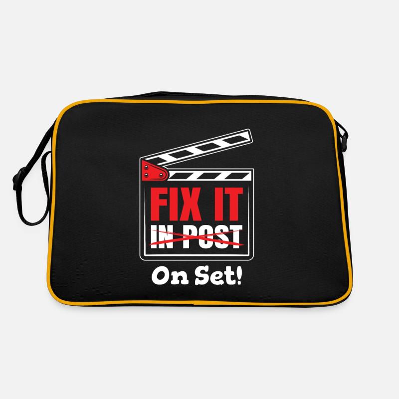 Réparez-le sur le plateau! Pour les cinéastes Sac Retro