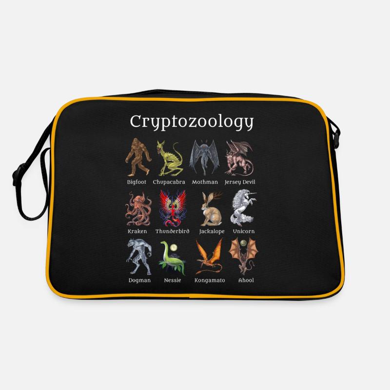 Cryptozoology Creatures Retro Bag