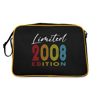 Édition limitée 2008 - Sac Retro - noir/or - Dos