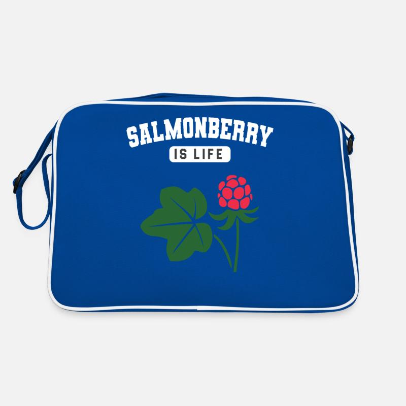 salmonberry is life Retro Tasche