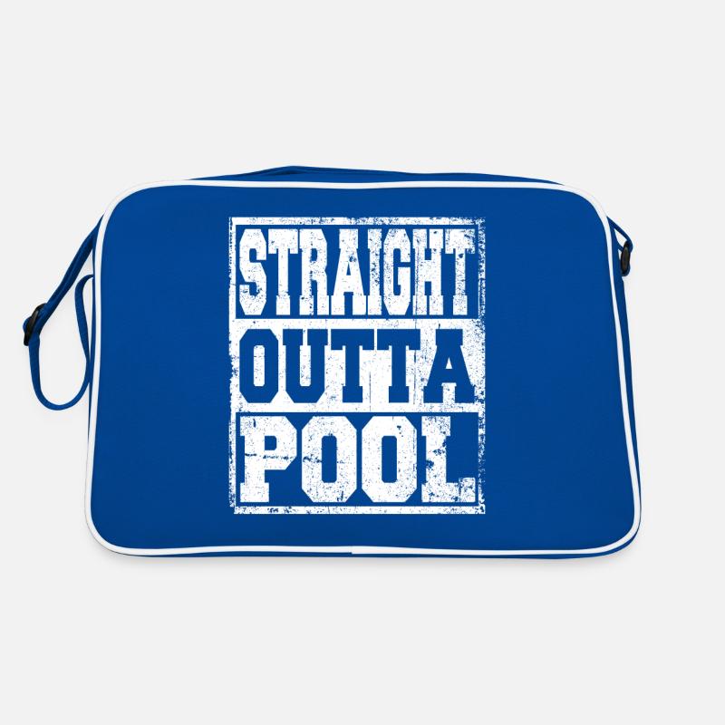 Pool saying funny Retro Bag