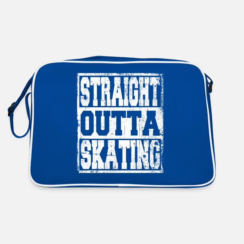 Skating Spruch lustig Retro Tasche