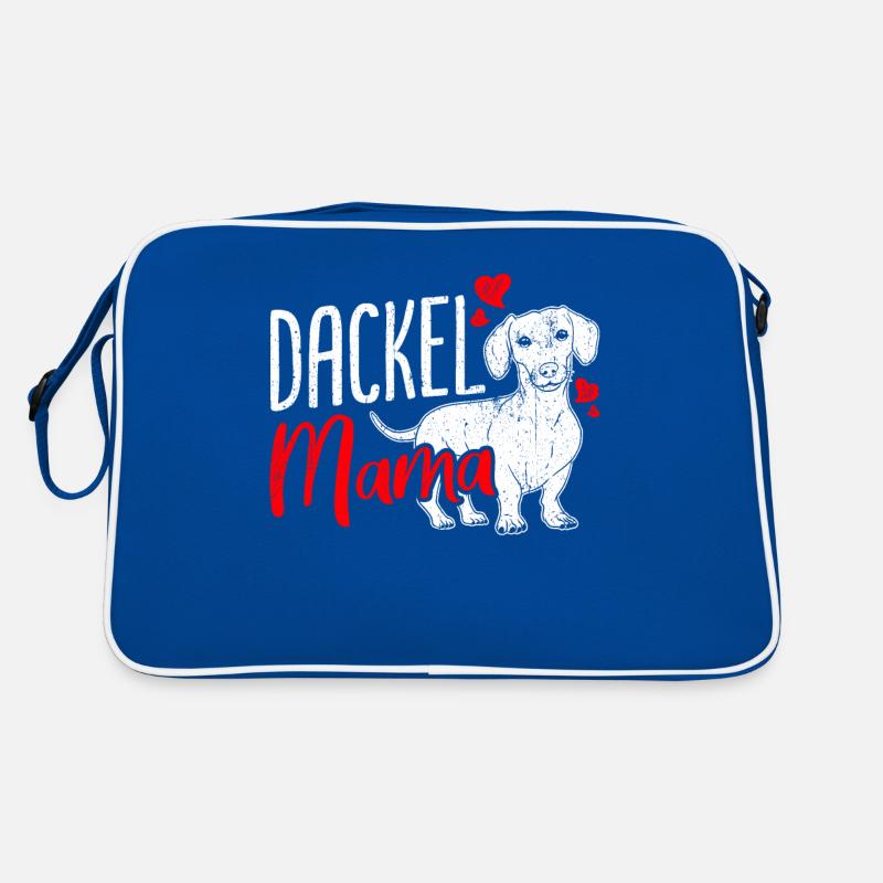 Dackel Mama Hundeliebhaber Dachshund Muttertag Dac Retro Tasche