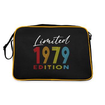 Édition limitée 1979 - Sac Retro - noir/or - Dos