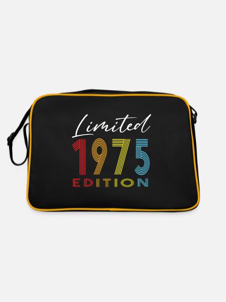 Édition limitée 1975 - Sac Retro - noir/or - Dos