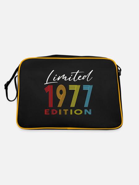 Limited Edition 1977 - Retro Bag - black/gold - Back