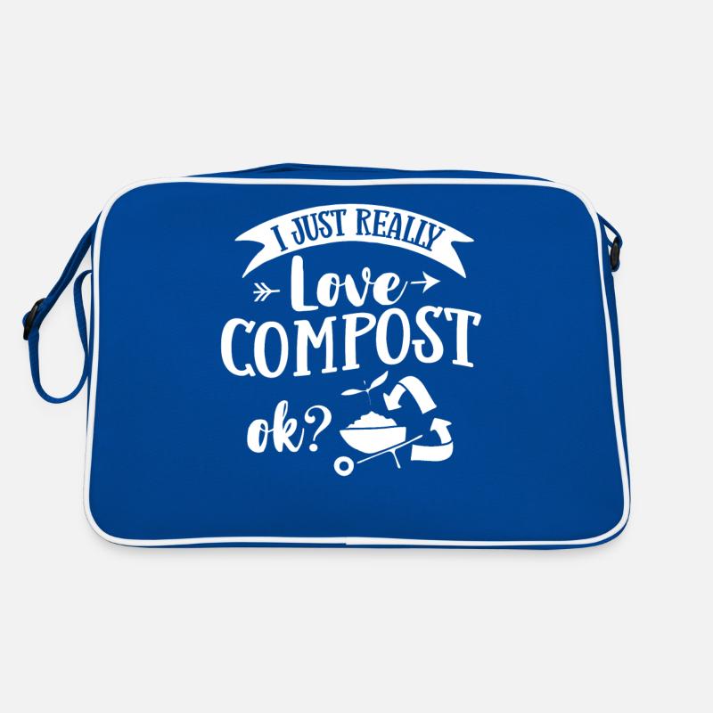Composting Compost Worm Waste Retro Bag