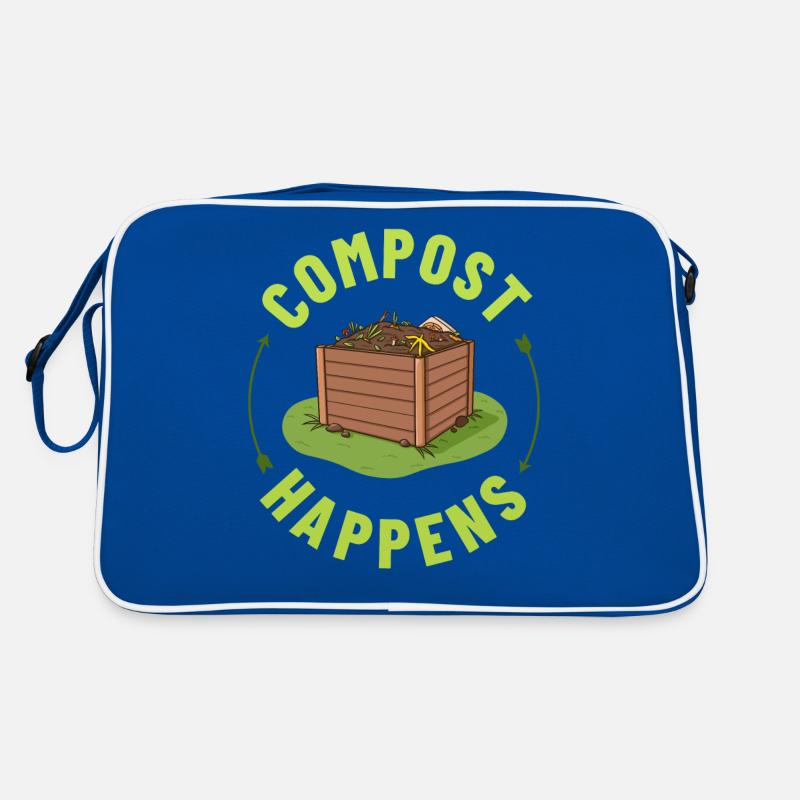 Composting Compost Worm Waste Retro Bag