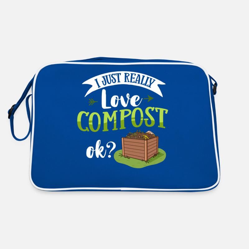 Composting Compost Worm Waste Retro Bag