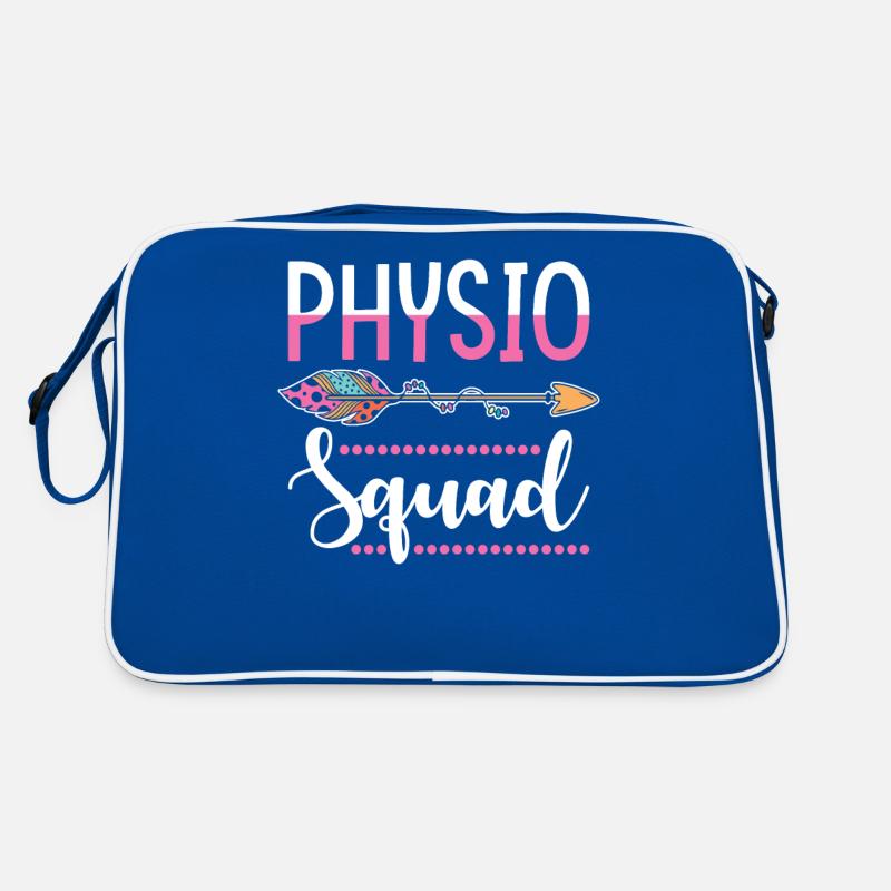 Physio physiotherapist group Retro Bag