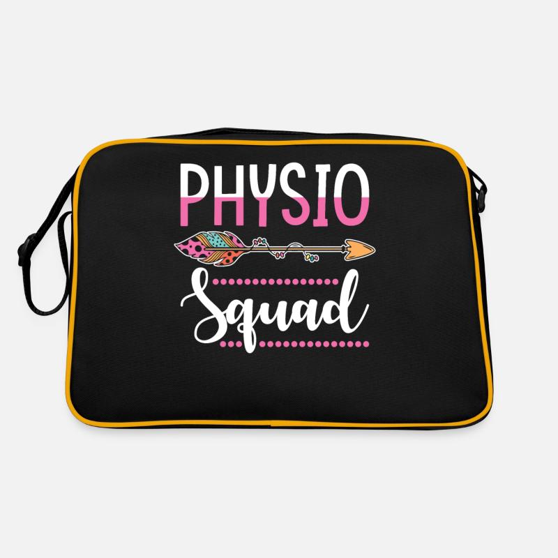 Physio physiotherapist group Retro Bag