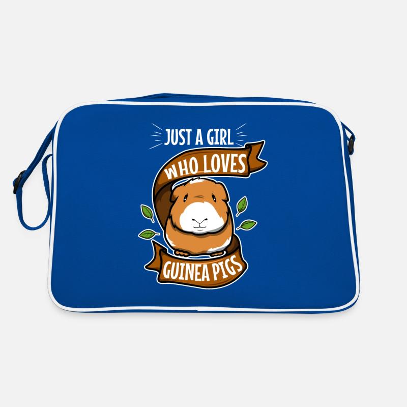 Juste une fille qui aime les cochons d’Inde Sac Retro