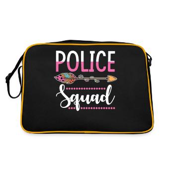 policewoman group - Retro Bag - black/gold - Back