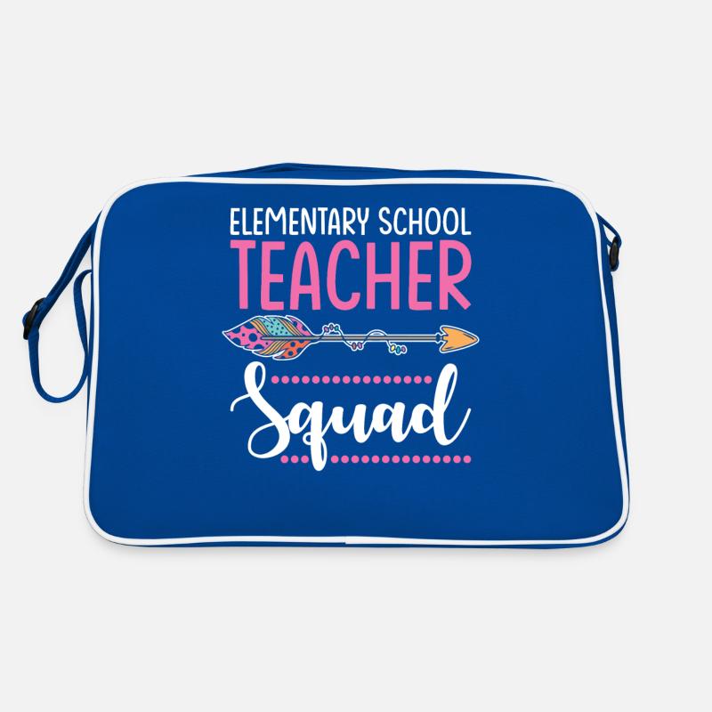 groupe d'enseignants du primaire Sac Retro