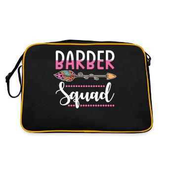 hairdresser group - Retro Bag - black/gold - Back
