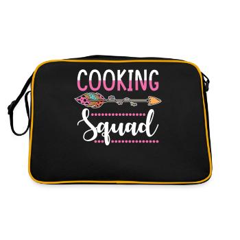 cooking group - Retro Bag - black/gold - Back
