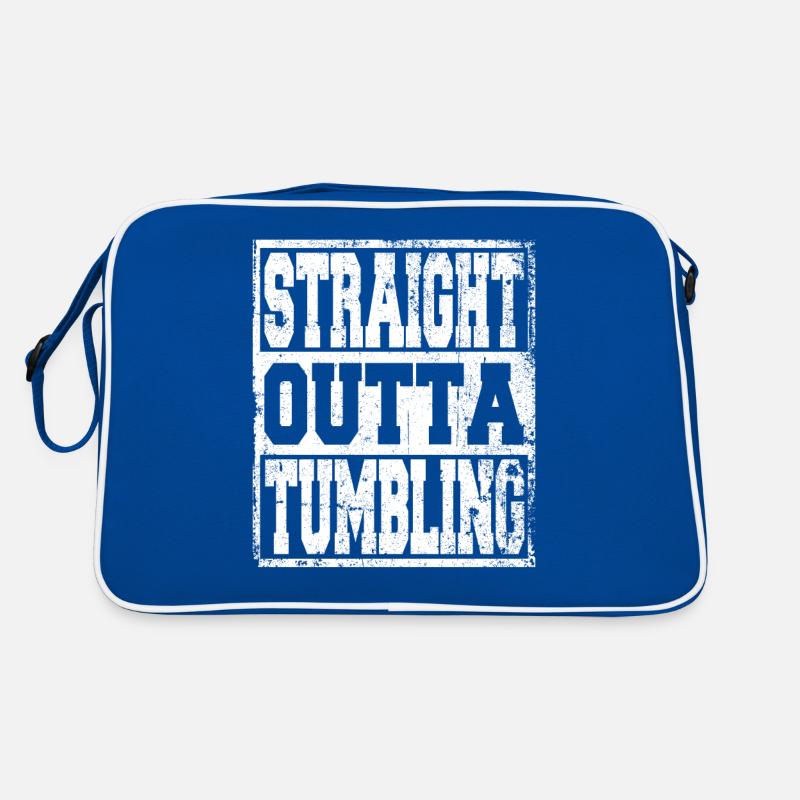 Tumbling Spruch lustig Retro Tasche